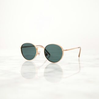 LuxeVision Polarized UV400 Retro Aviator Sunglasses